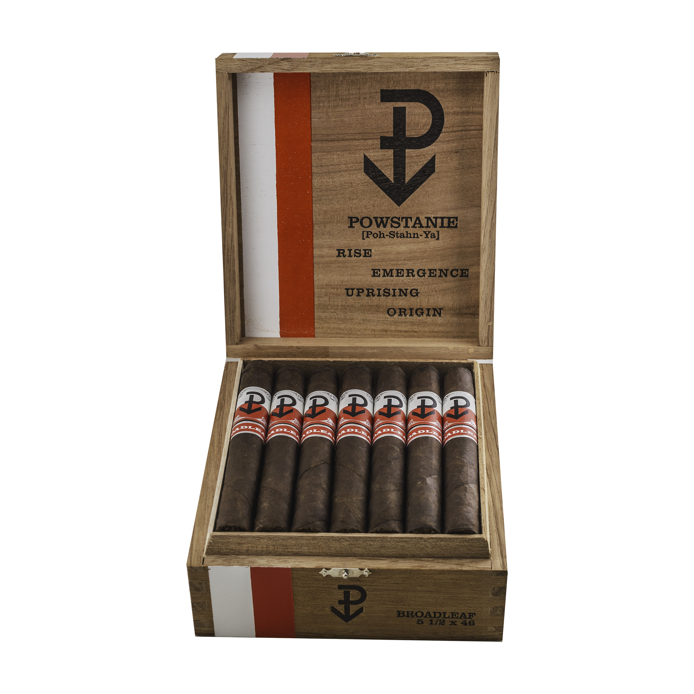 Powstanie Broadleaf Corona Gorda Cigar - Box